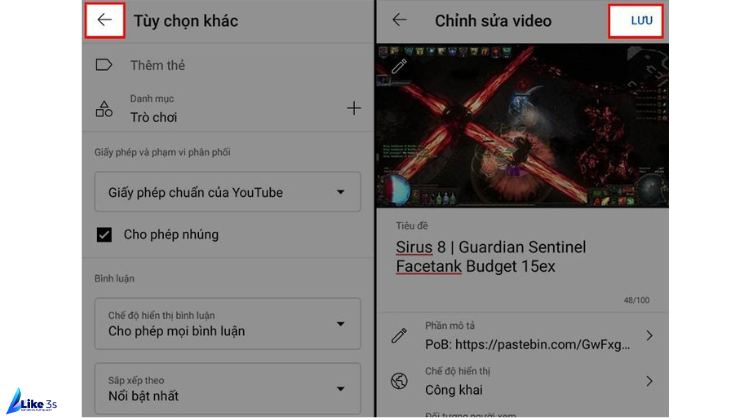 Cách bình luận trên youtube